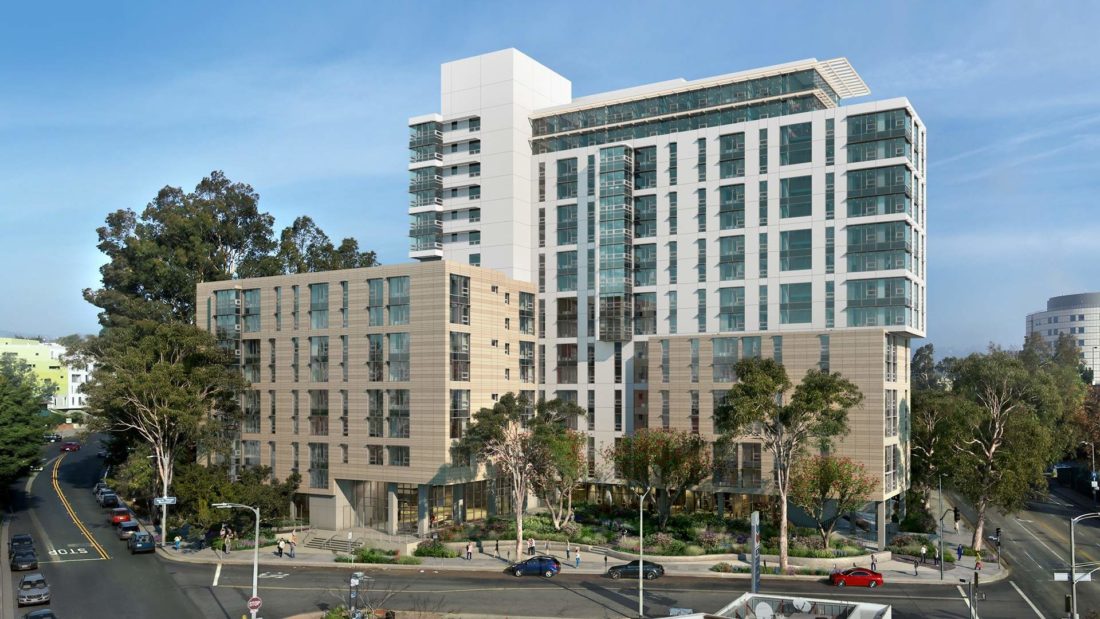 Construction Ramps Up on 17Story UCLA Housing Project Century City News