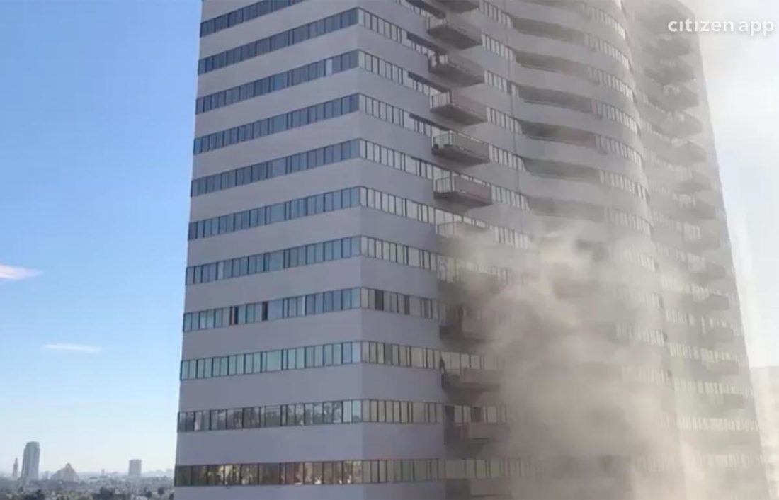 Update SawtelleArea Apartment Complex Catches Fire Century City News
