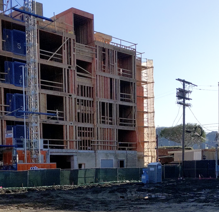 Work Has Started on Coliving Apartments on Barrington Avenue in West L