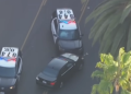 Slow-Speed Pursuit Ends Brentwood With Suspect’s Arrest After LAPD SUV Crash